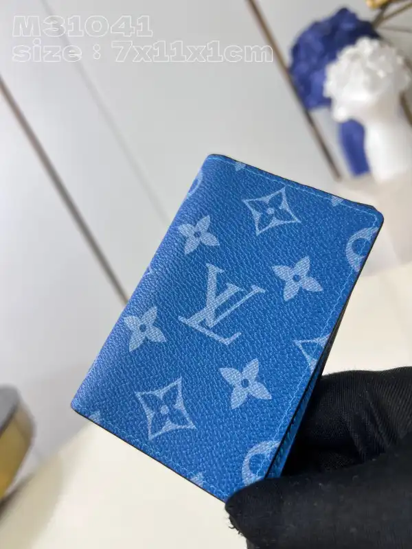 LOUIS VUITTON Pocket Organizer-7.5*11.1*1 cm