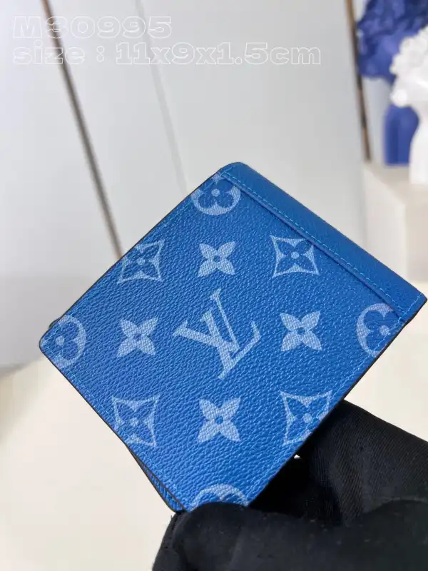 First bag ru LOUIS VUITTON MULTIPLE WALLET-11.5-9-1.5cm