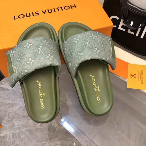 HOT SALE LOUIS VUITTON POOL PILLOW COMFORT MULE