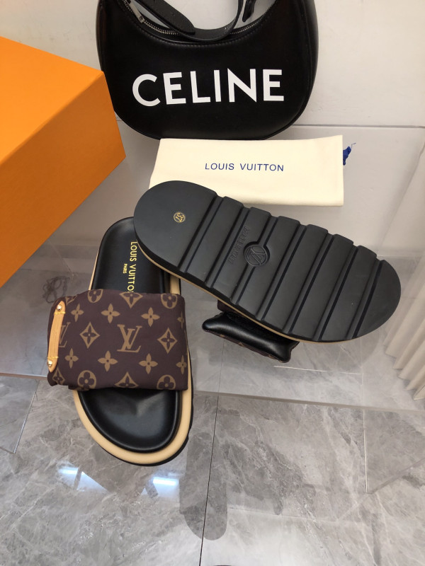 HOT SALE LOUIS VUITTON POOL PILLOW COMFORT MULE