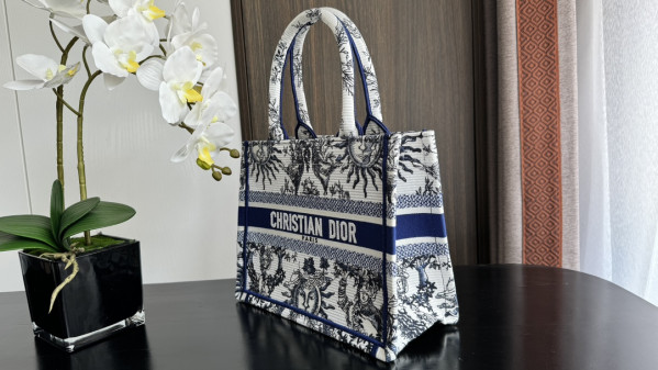 HOT SALE SMALL dior BOOK TOTE-26.5*21*14CM