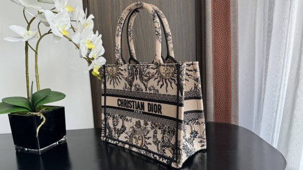 HOT SALE SMALL dior BOOK TOTE-26.5*21*14CM