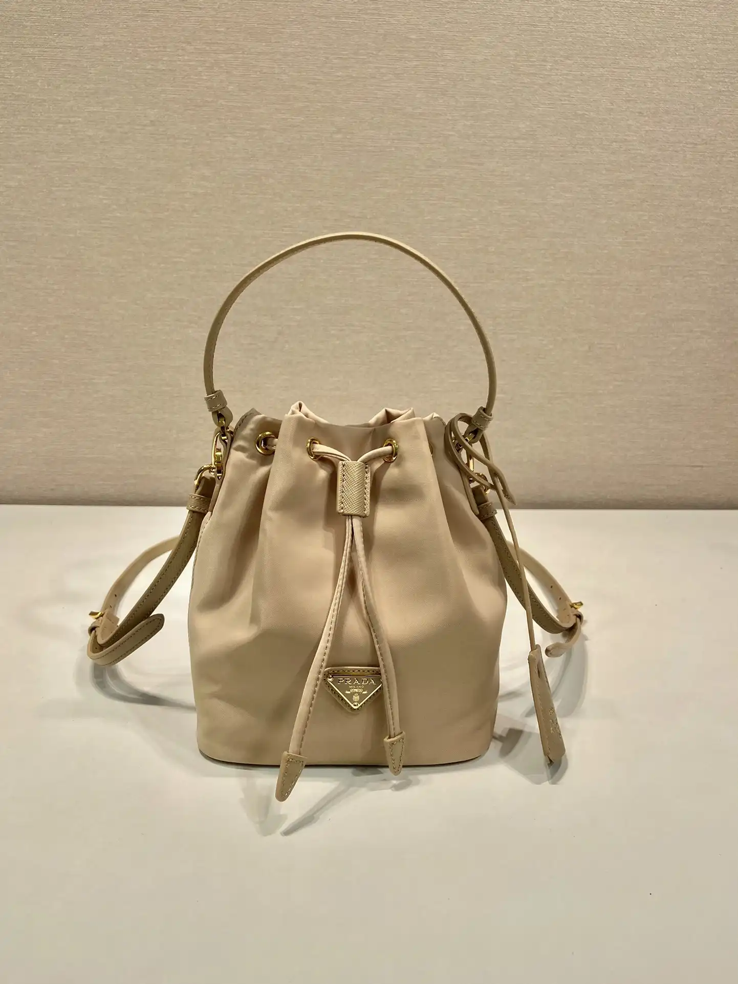 First Bag Ru Prada Bucket Bag-15.5*19.5*10CM