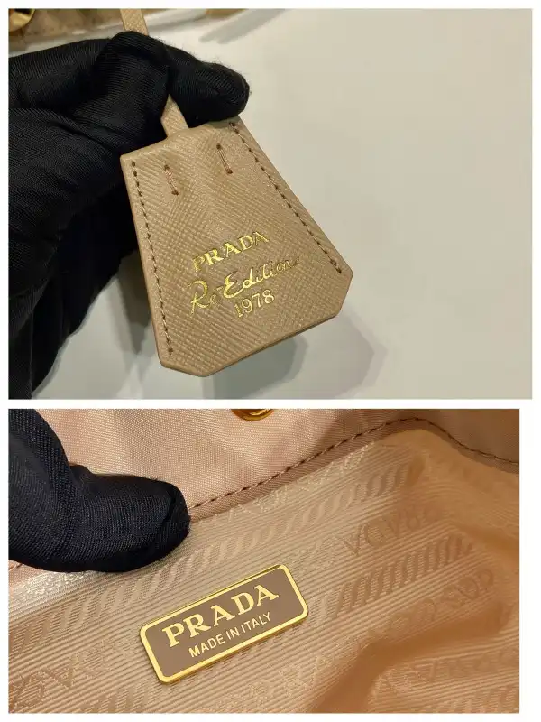 First Bag Ru Prada Bucket Bag-15.5*19.5*10CM