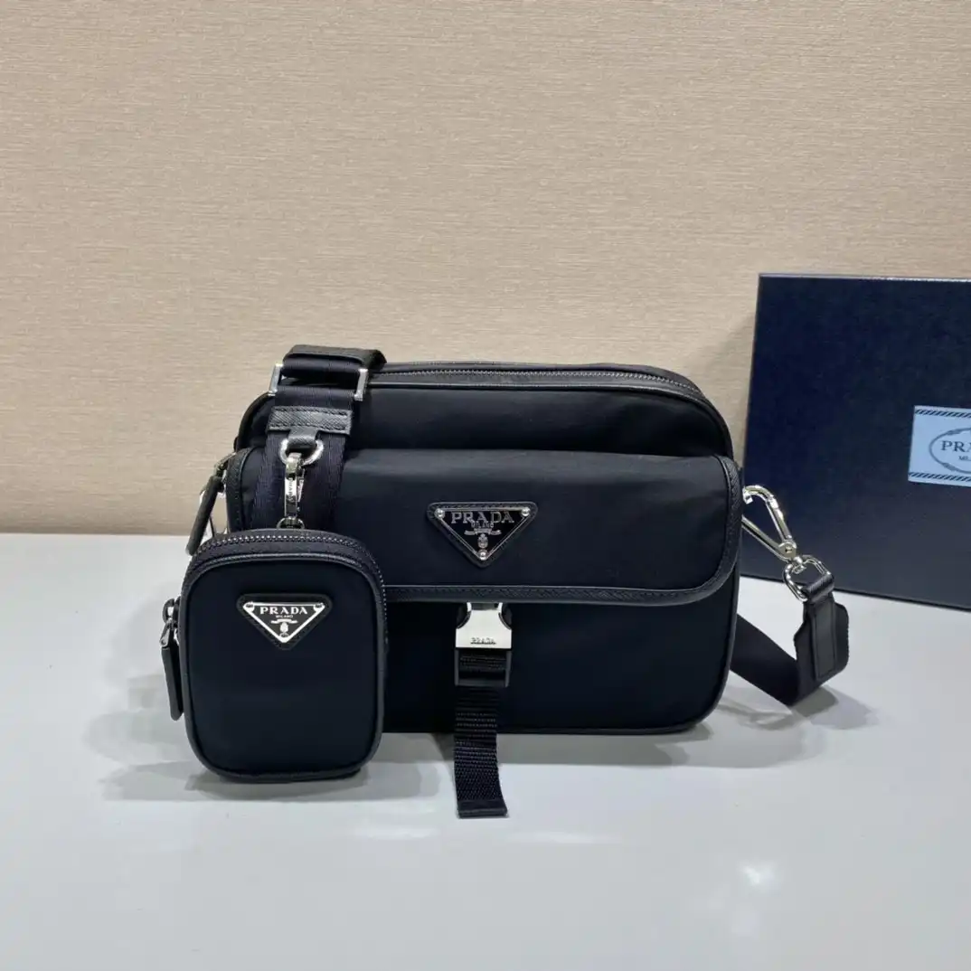 Prada MESSAGE Bag-22*16*5*CM