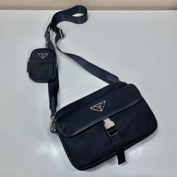 HOT SALE Prada MESSAGE Bag-22*16*5*CM