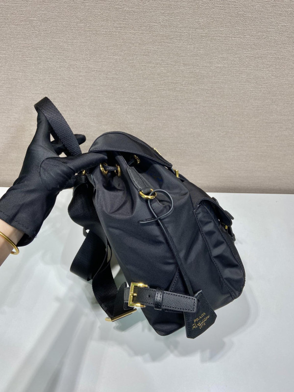 HOT SALE PRADA Re-Nylon Medium Backpack-23.5*28*12CM