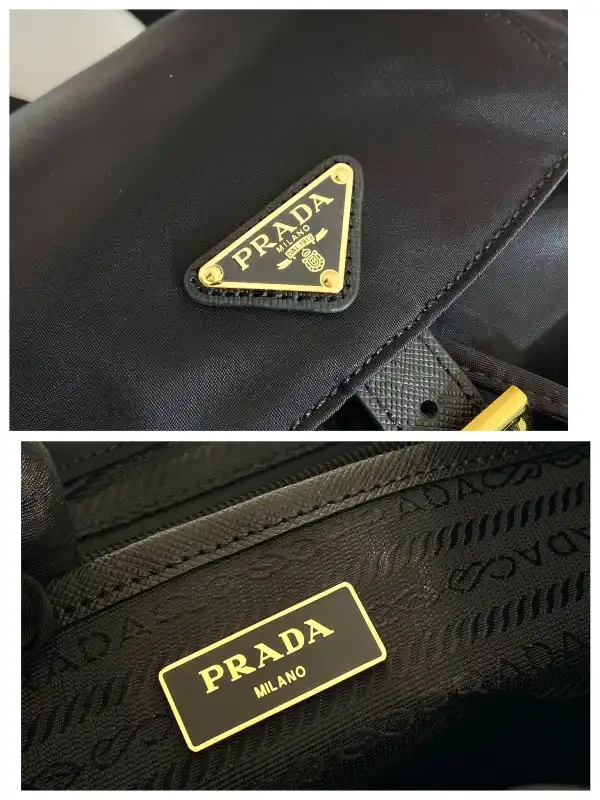 Bagsoffer PRADA Re-Nylon Medium Backpack-23.5*28*12CM