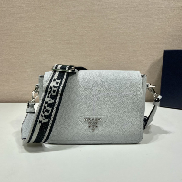 HOT SALE prada Leather shoulder bag-23*18*9CM