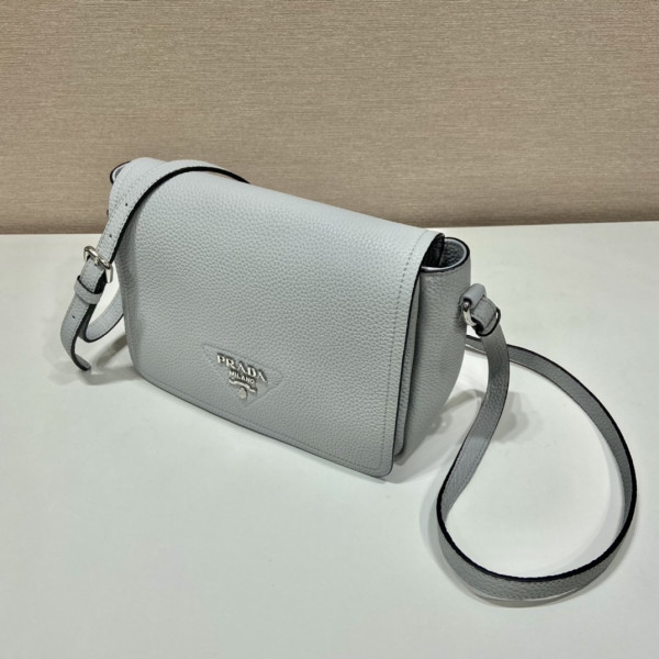 HOT SALE prada Leather shoulder bag-23*18*9CM