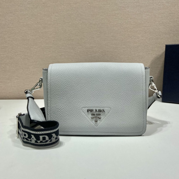 HOT SALE prada Leather shoulder bag-23*18*9CM