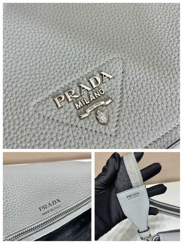 prada Leather shoulder bag-23*18*9CM