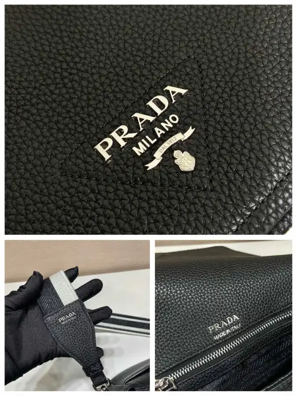 prada Leather shoulder bag-23*18*9CM