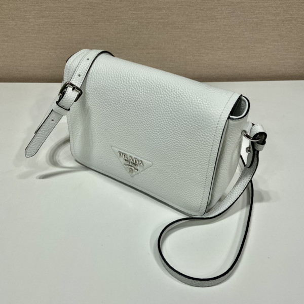 HOT SALE prada Leather shoulder bag-23*18*9CM