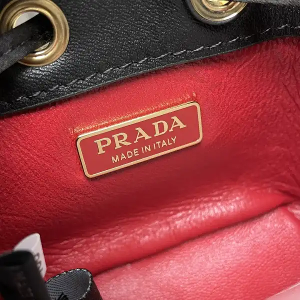 First bag ru PRADA  Shearling Bucket Bag-9-9-6cm