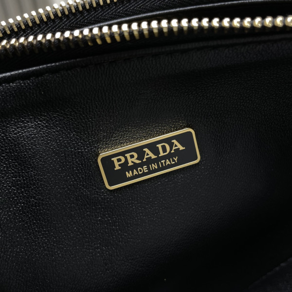 HOT SALE Prada Triangular sequined pouch-26*16*13CM