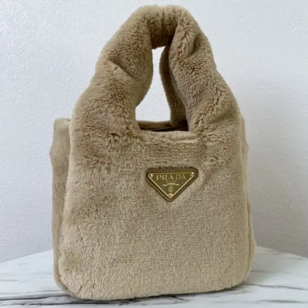 Frstbag ru Prada Woolen Bucket Bag-18*15.5*10CM