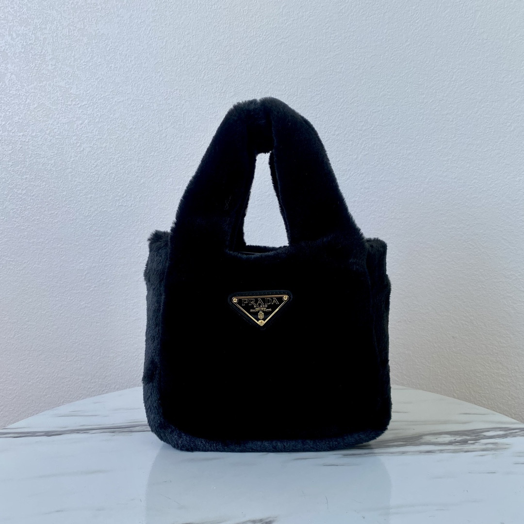 HOT SALE Prada Woolen Bucket Bag-18*15.5*10CM