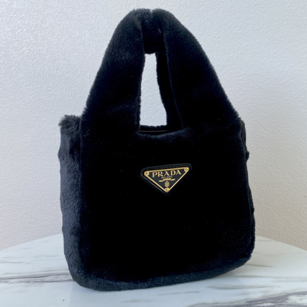 HOT SALE Prada Woolen Bucket Bag-18*15.5*10CM