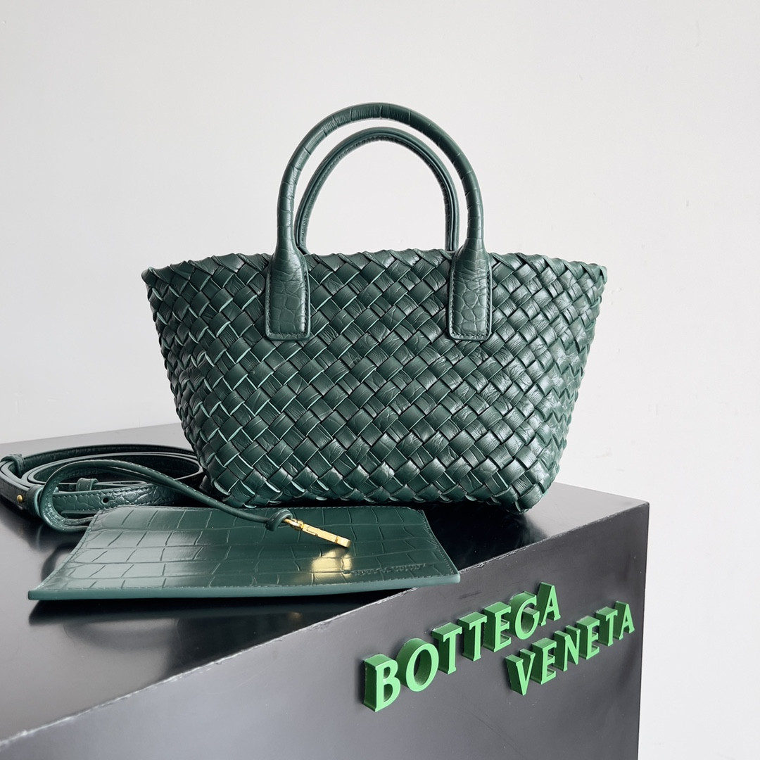 HOT SALE BOTTEGA VENETA MINI CABAT-22*6.5*15.5cm