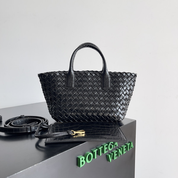 HOT SALE BOTTEGA VENETA MINI CABAT-22*6.5*15.5cm