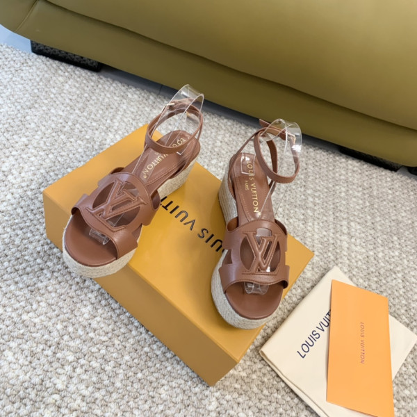 HOT SALE LOUIS VUITTON HEELS SANDALS