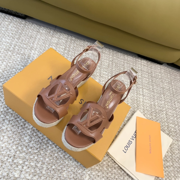 HOT SALE LOUIS VUITTON HEELS SANDALS