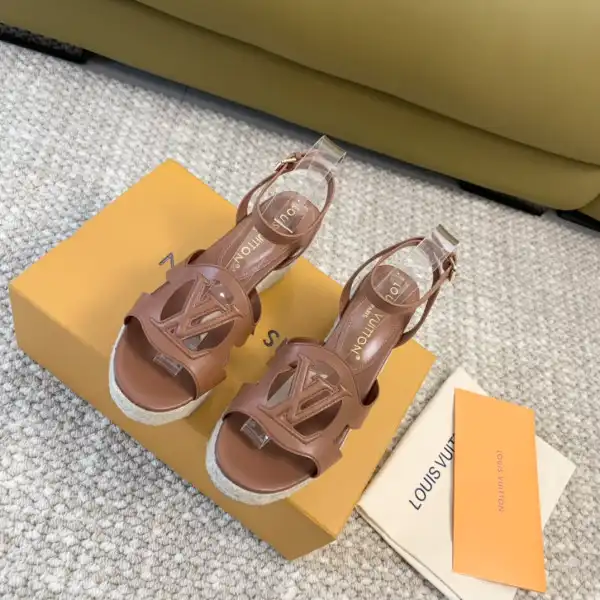 LOUIS VUITTON HEELS SANDALS