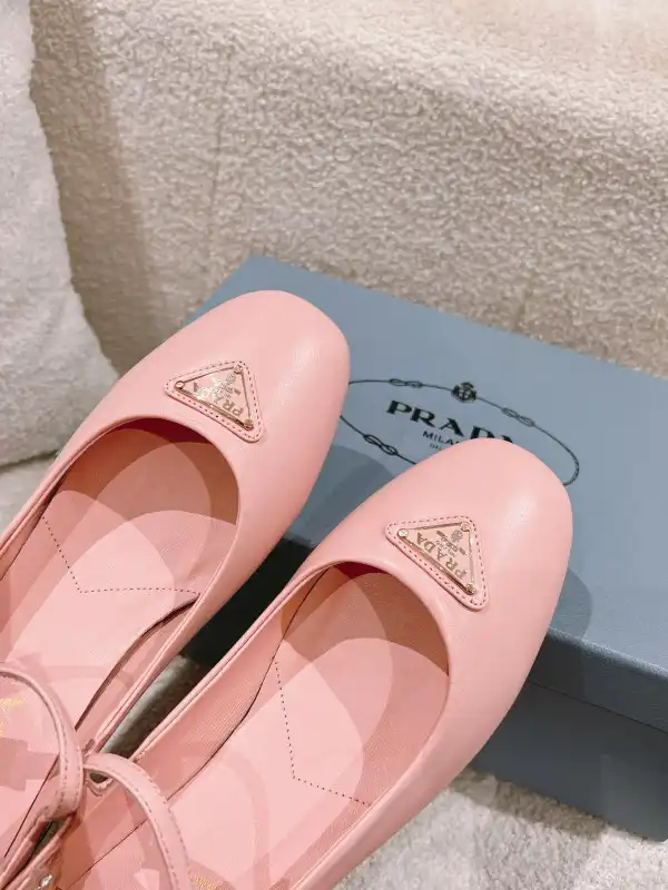 PRADA Nappa leather Mary Jane pumps