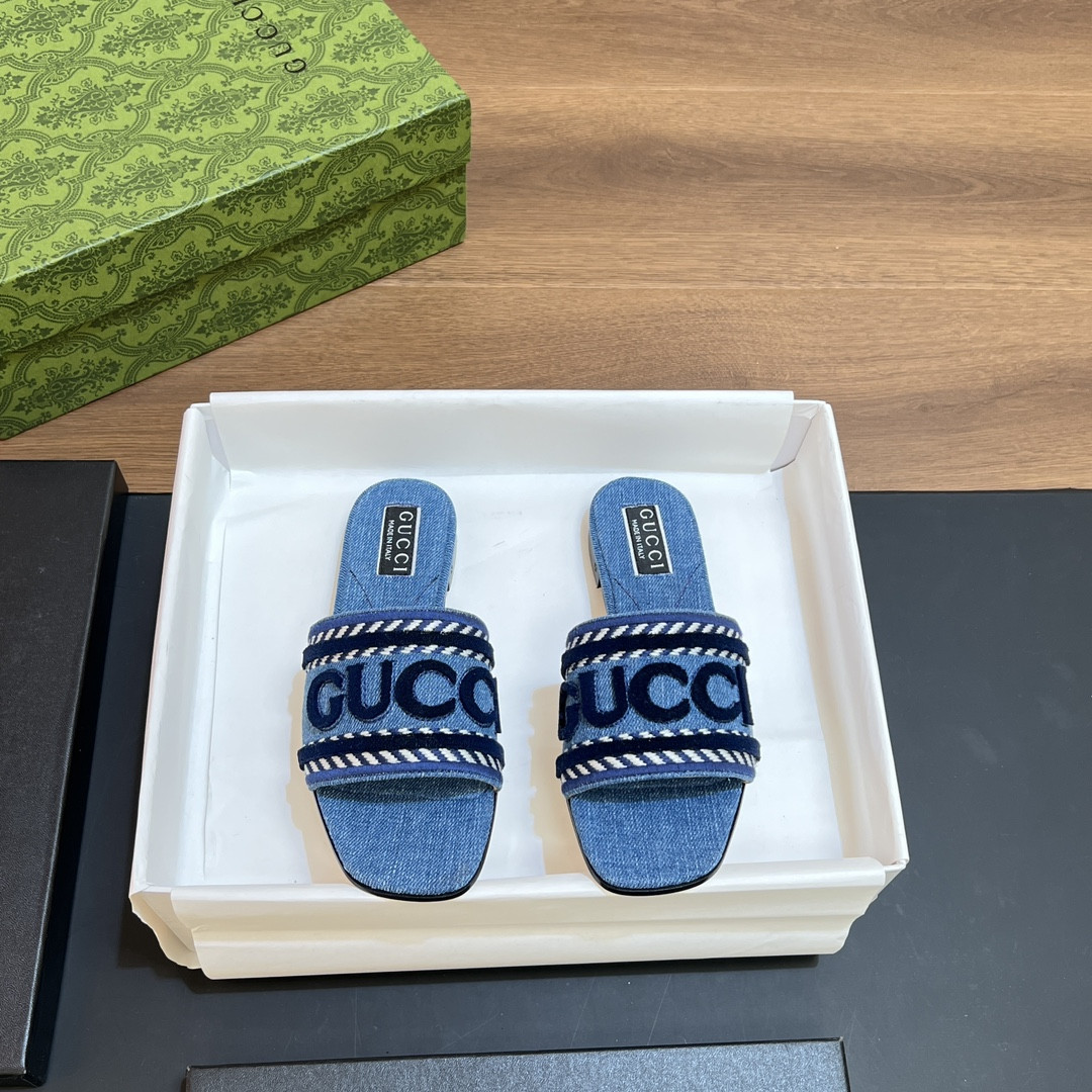 HOT SALE GUCCI SLIDE SANDALS