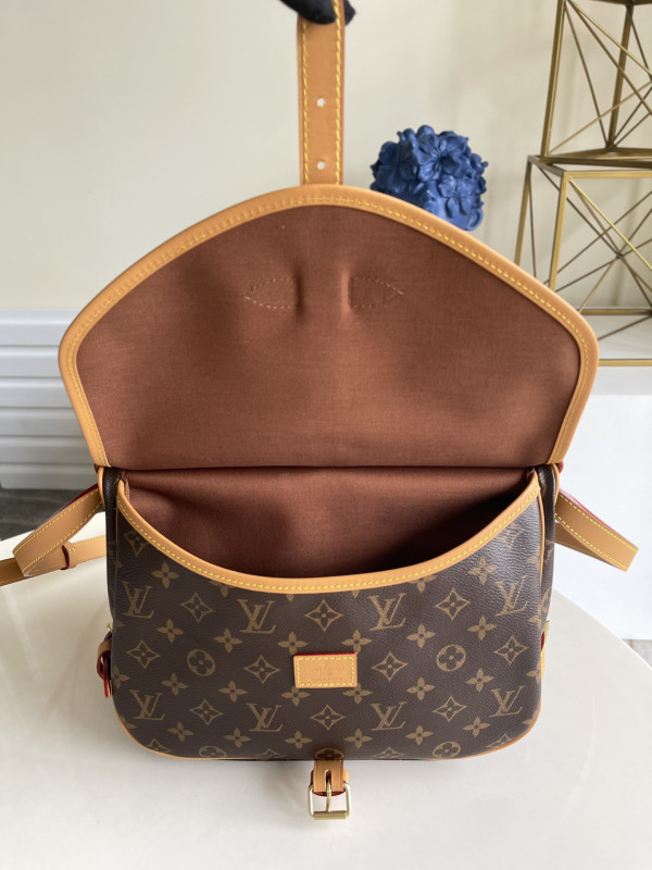 HOT SALE LOUIS VUITTON Saumur bag-28*11*20CM