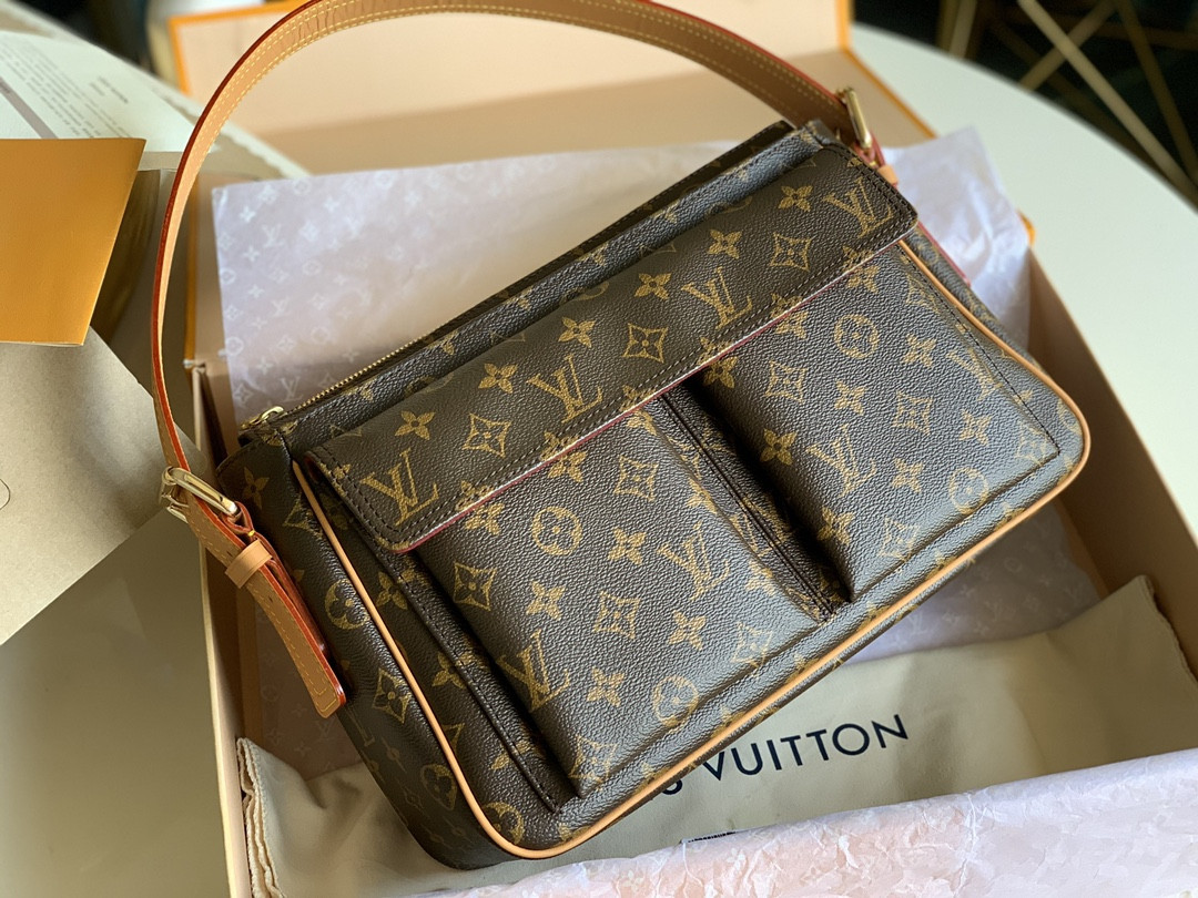 LOUIS VUITTON VINTAGE bag-32*10*20CM