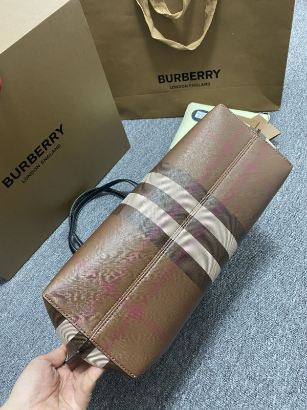 HOT SALE BURBERRY Medium Check Tote bag-34*14*28CM