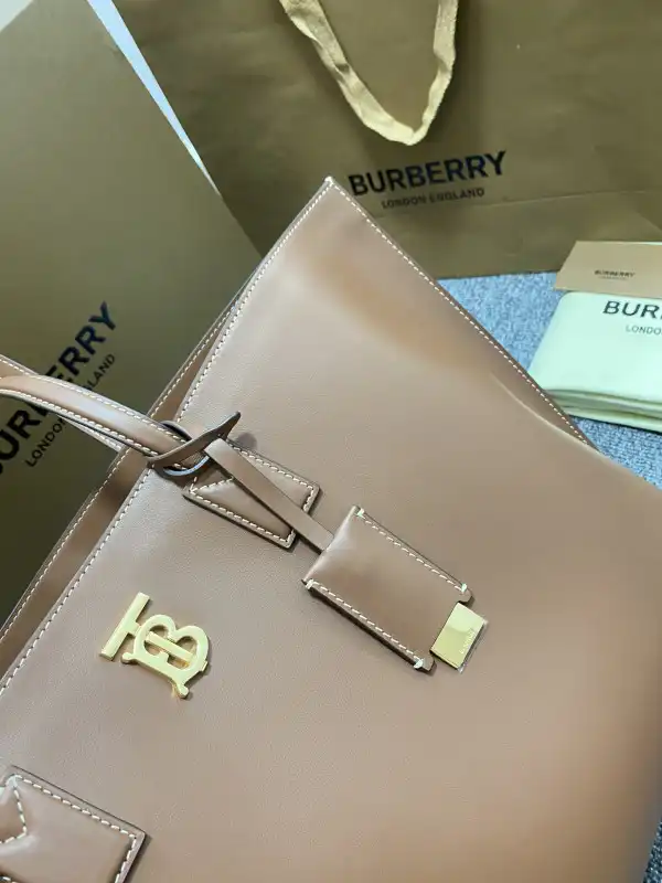 BURBERRY Medium Check Tote bag-34*14*28CM