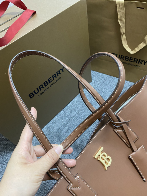 HOT SALE BURBERRY Medium Check Tote bag-34*14*28CM