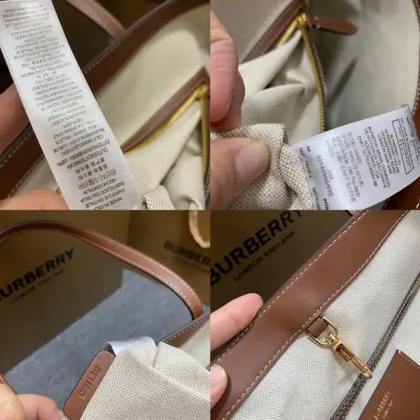 Bagsoffer BURBERRY Medium Check Tote bag-34*14*28CM