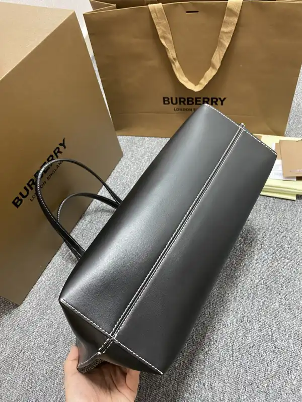 BURBERRY Medium Check Tote bag-34*14*28CM