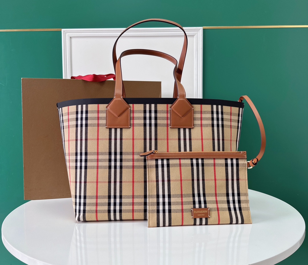 HOT SALE BURBERRY Medium London Tote-51.3*18.5*29CM