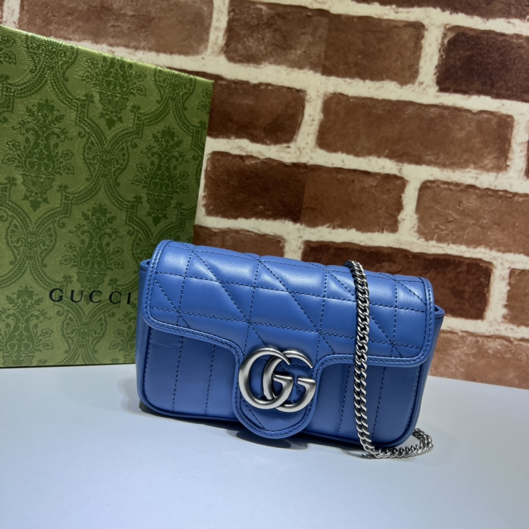 HOT SALE Gucci GG Marmont belt bag-16.5*10*5cm