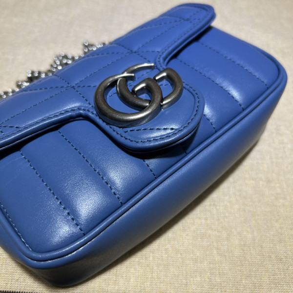 HOT SALE Gucci GG Marmont belt bag-16.5*10*5cm