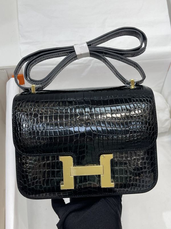 HOT SALE HERMES CONSTANCE 19 ALL HANDMADE