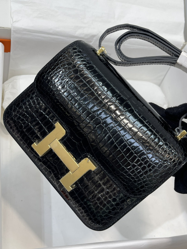 HOT SALE HERMES CONSTANCE 19 ALL HANDMADE