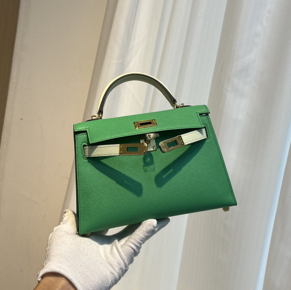 [FREE SHIPPING] HERMES KELLY MINI II ALL HANDMADE