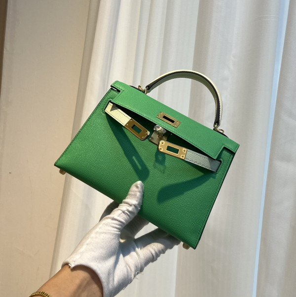 [FREE SHIPPING] HERMES KELLY MINI II ALL HANDMADE