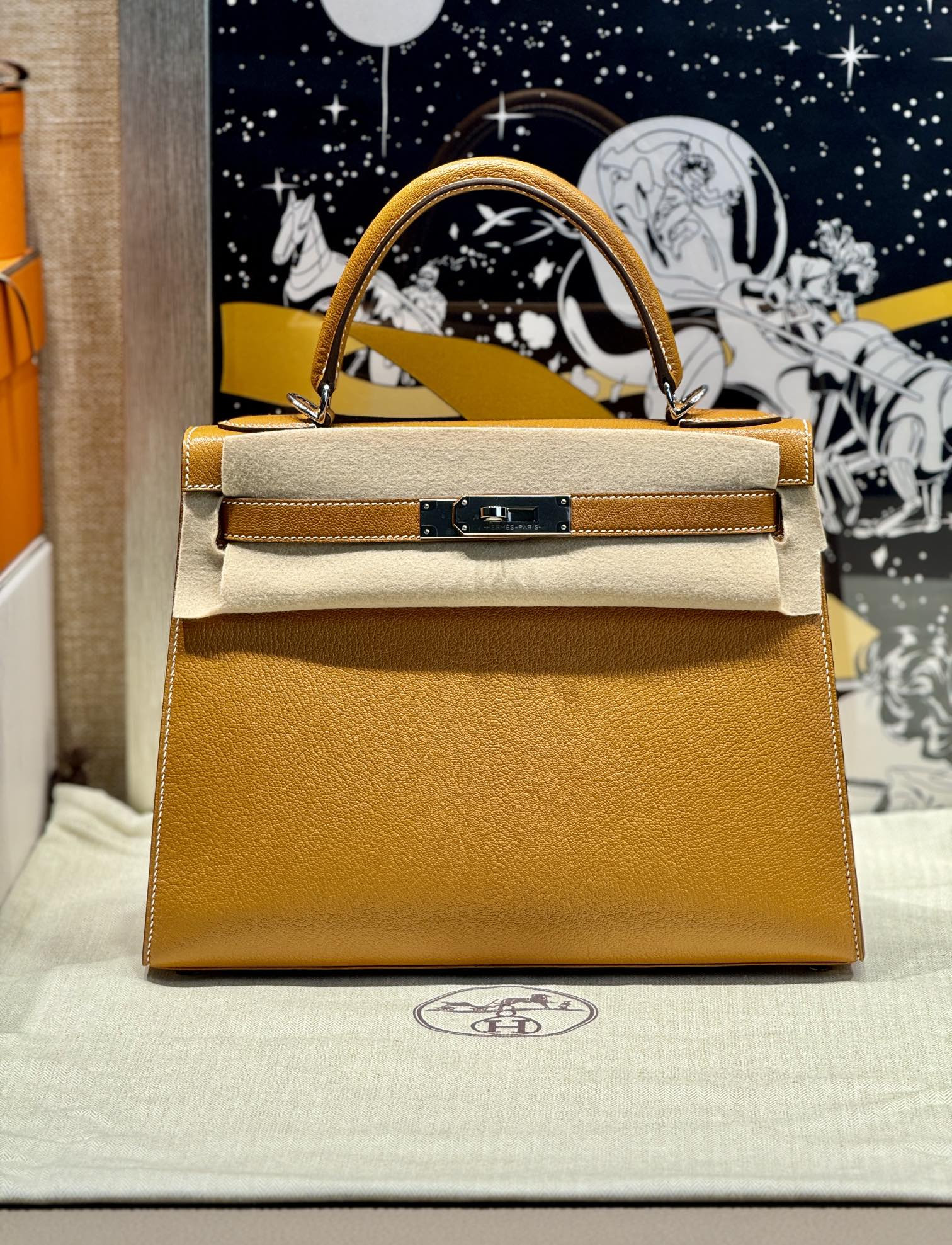 HOT SALE HERMES KELLY 28CM ALL HANDMADE