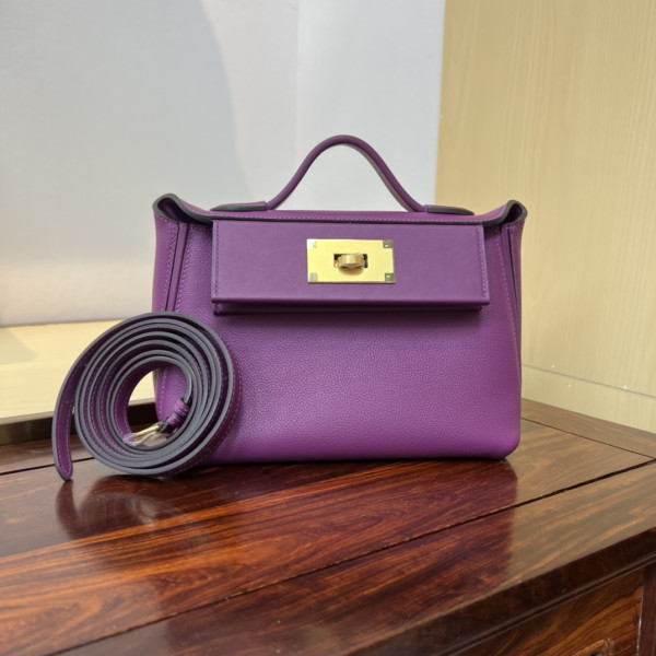 HOT SALE HERMES KELLY Mini 2424 -21CM