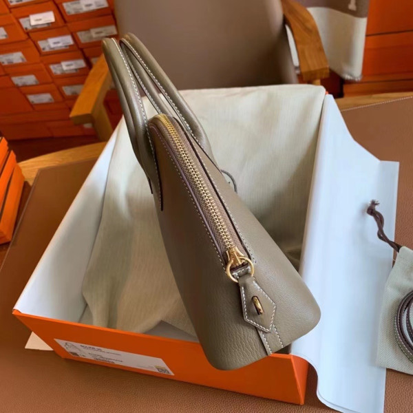 HOT SALE Hermes Bolide 25 Bag All Handmade