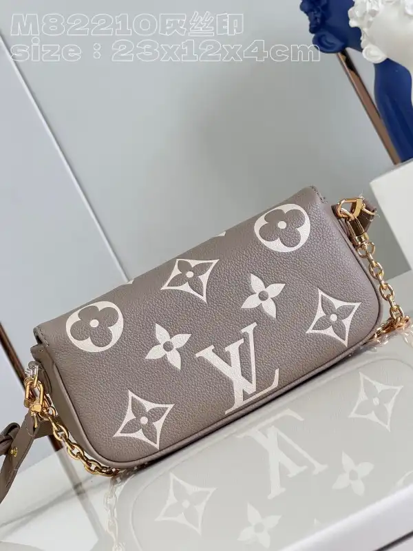 First bag ru LOUIS VUITTON Wallet on Chain Ivy-23.5*12*4.3cm