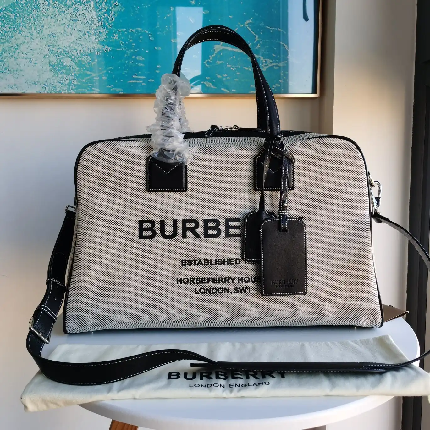 BURBERRY HANDBAG-49*19*30CM