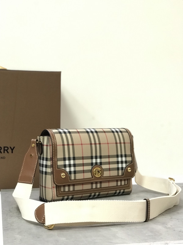 HOT SALE BURBERRY Note Crossbody Bag-25-8.5-18cm